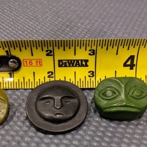 Amazing PNW carving pins/brooches